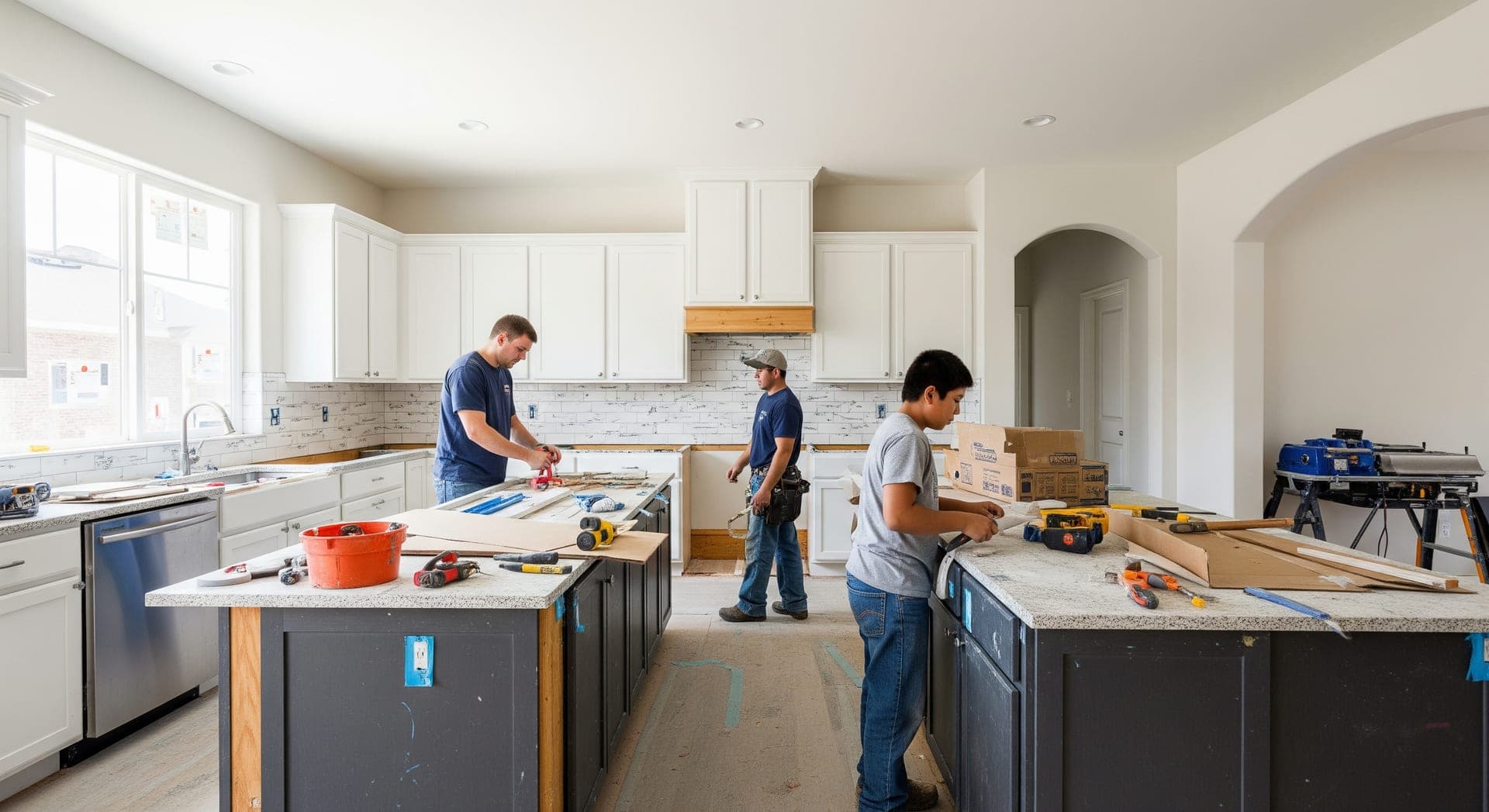 Why Pick Homes.Contractors for Countertop Installation?