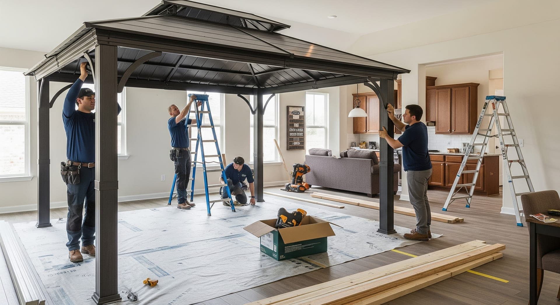 Why Pick Homes.Contractors for Gazebo Installation and Construction?