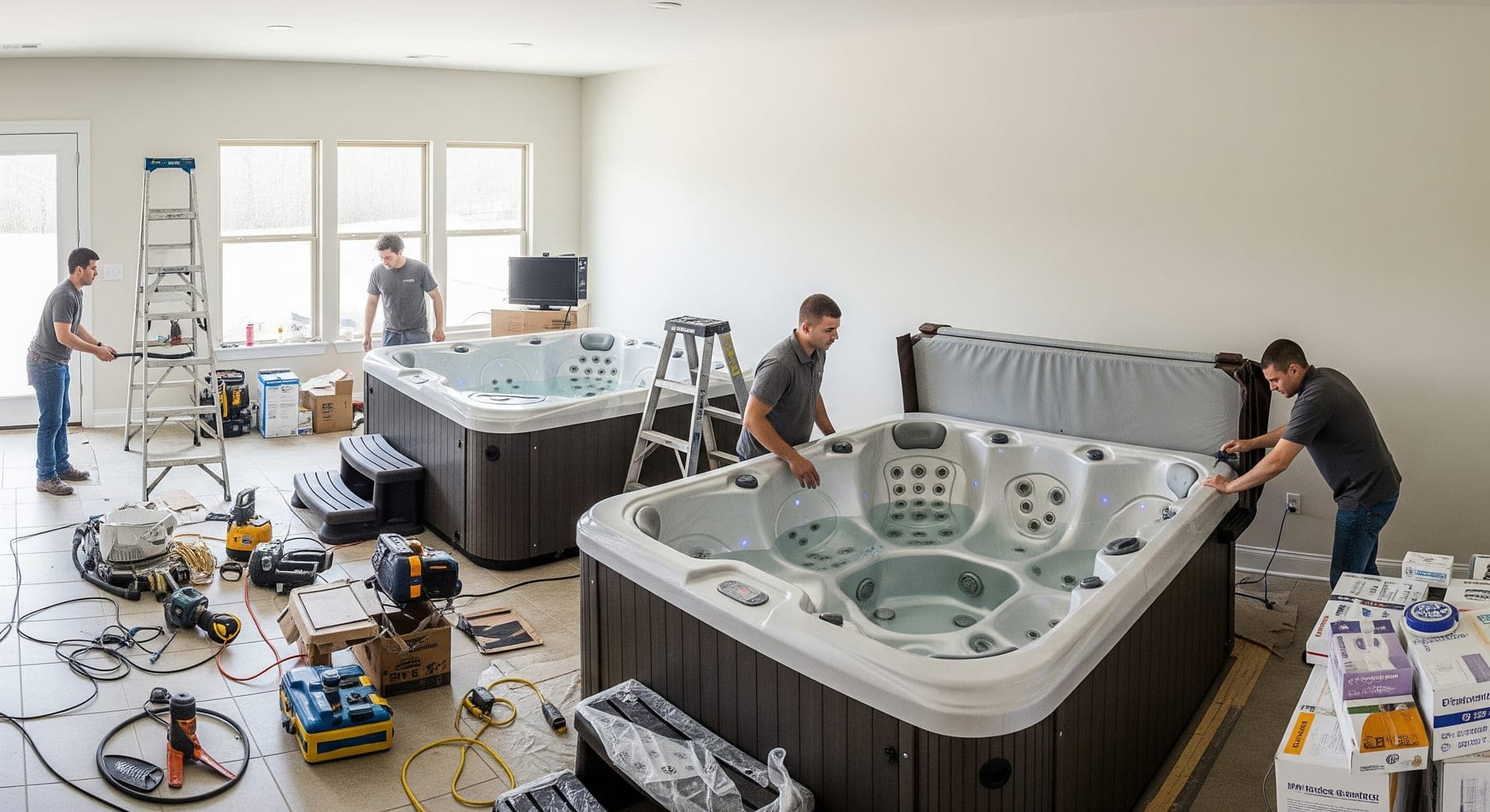Why Pick Homes.Contractors for Hot Tub and Spa Installation?