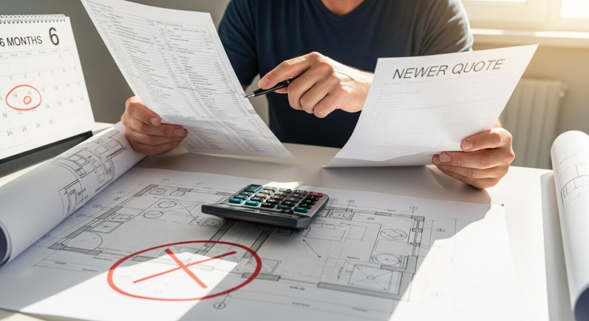 how long contractor estimates remain valid