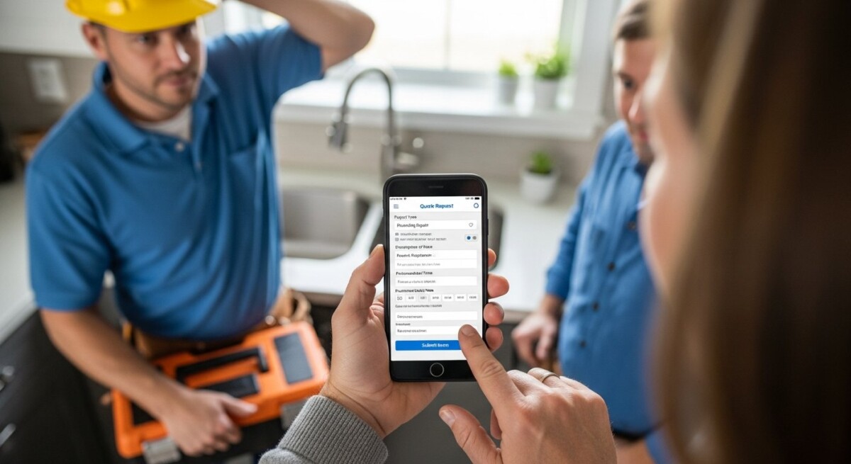 steps to request contractor quotes