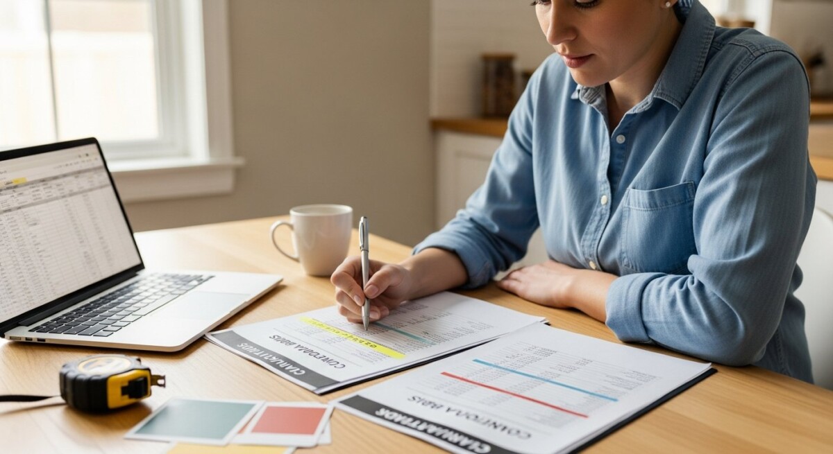 how to evaluate contractor bids